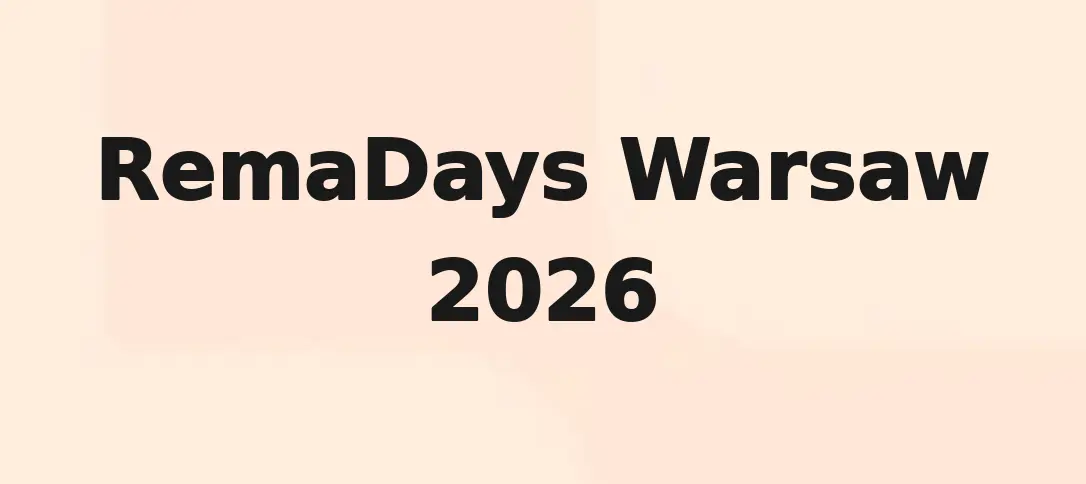 RemaDays Warsaw 2026