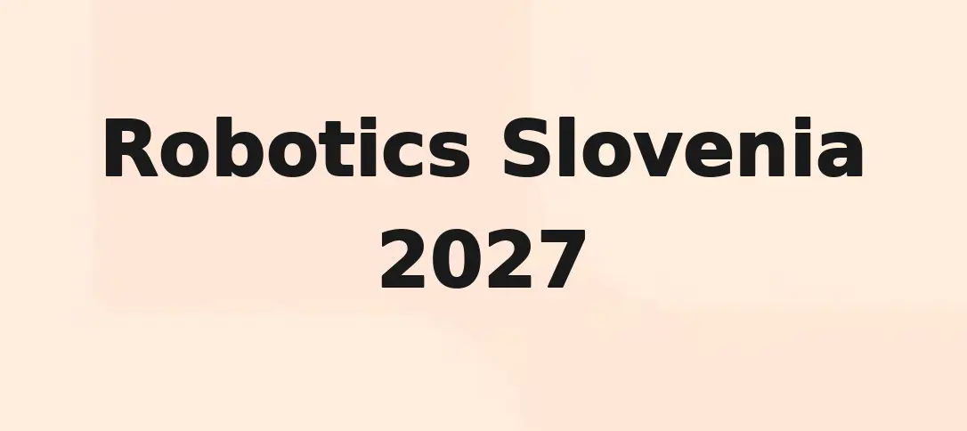 Robotics Slovenia 2027