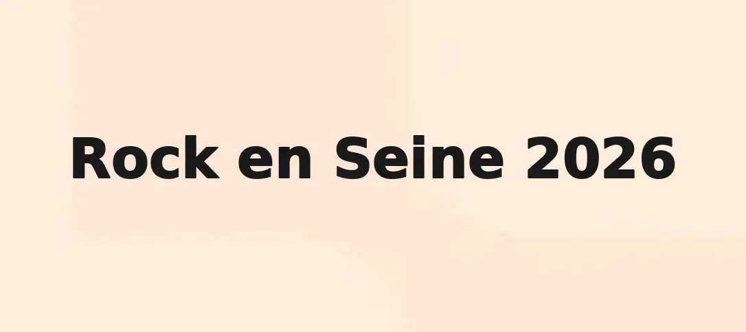 Rock en Seine 2026
