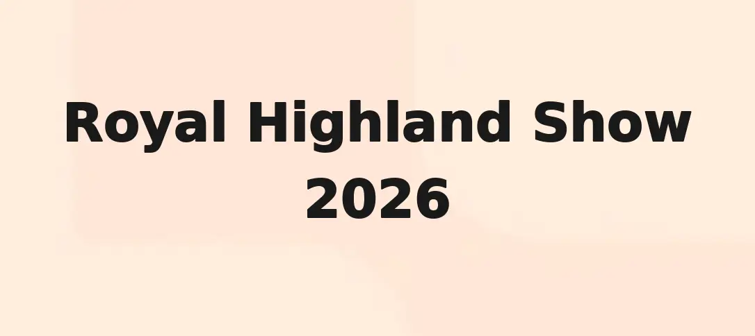 Royal Highland Show 2026