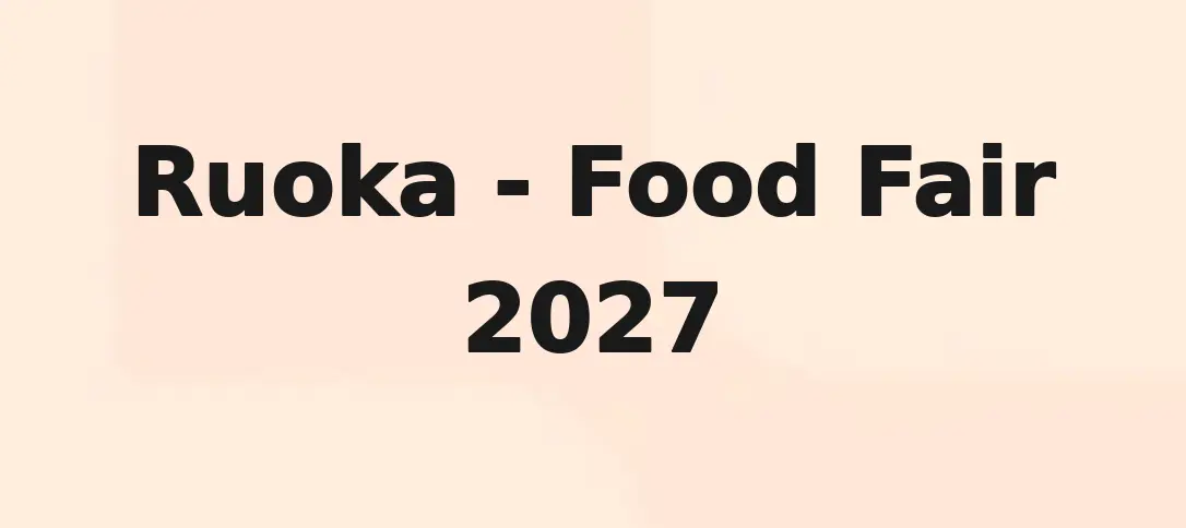 Ruoka - Food Fair 2027