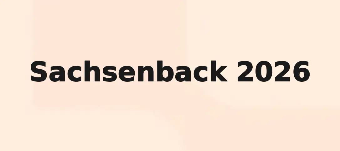 Sachsenback 2026