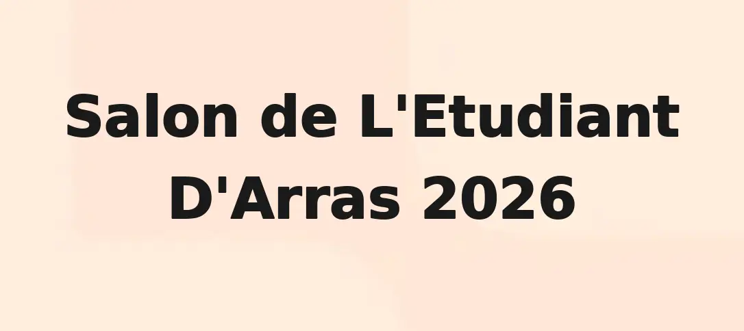 Salon de L'Etudiant D'Arras 2026