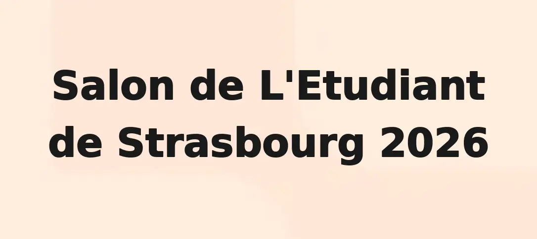 Salon de L'Etudiant de Strasbourg 2026