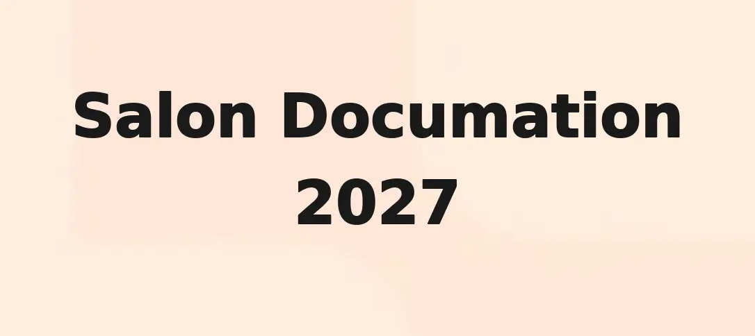 Salon Documation 2027
