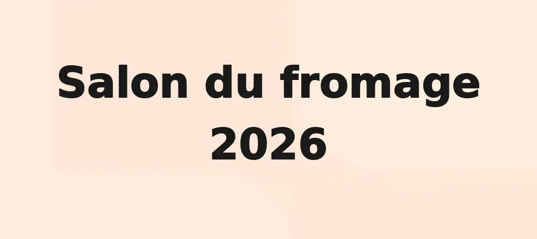 Salon Du Fromage 2026