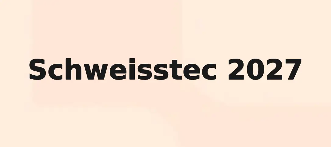 Schweisstec 2027