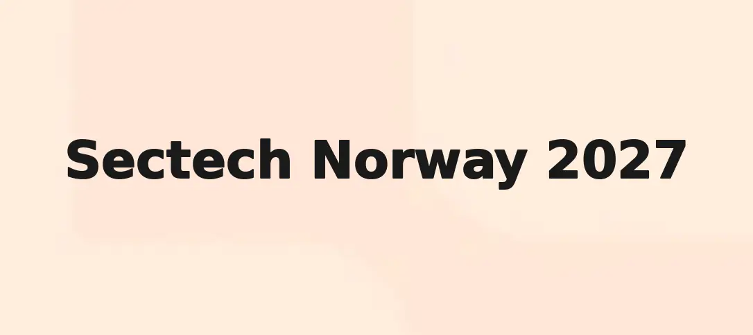 Sectech Norway 2027
