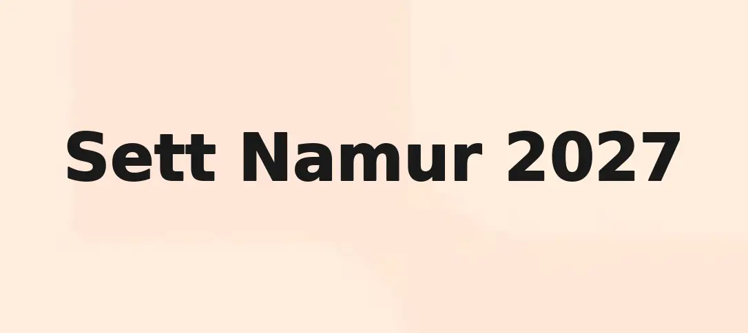 Sett Namur 2027