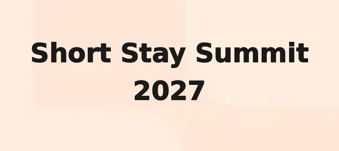 Short Stay Summit 2027