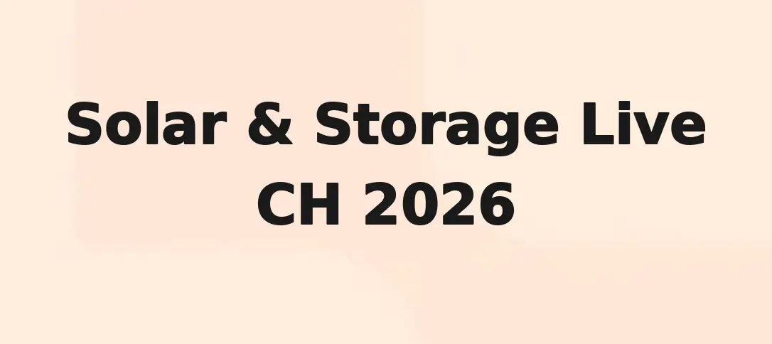 Solar & Storage Live CH 2026