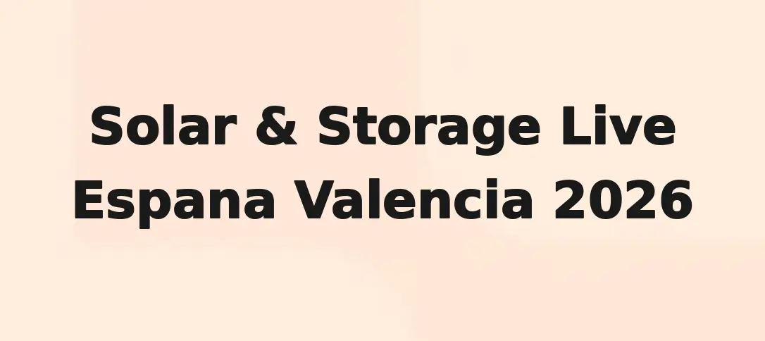 Solar & Storage Live Espana Valencia 2026