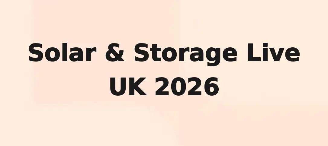 Solar & Storage Live UK 2026