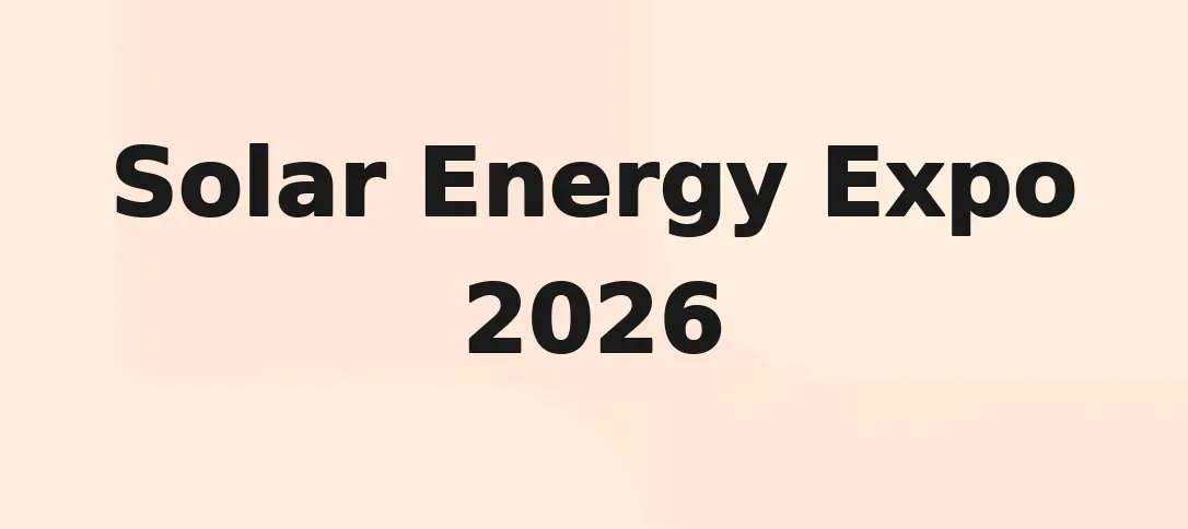 Solar Energy Expo 2026