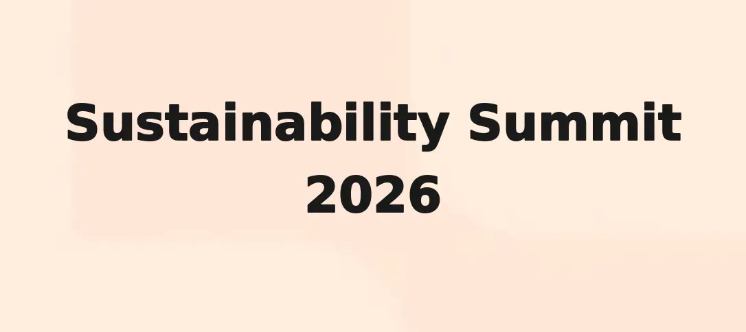 Sustainability Summit 2026