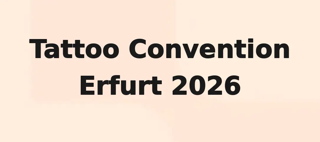 Tattoo Convention Erfurt 2026