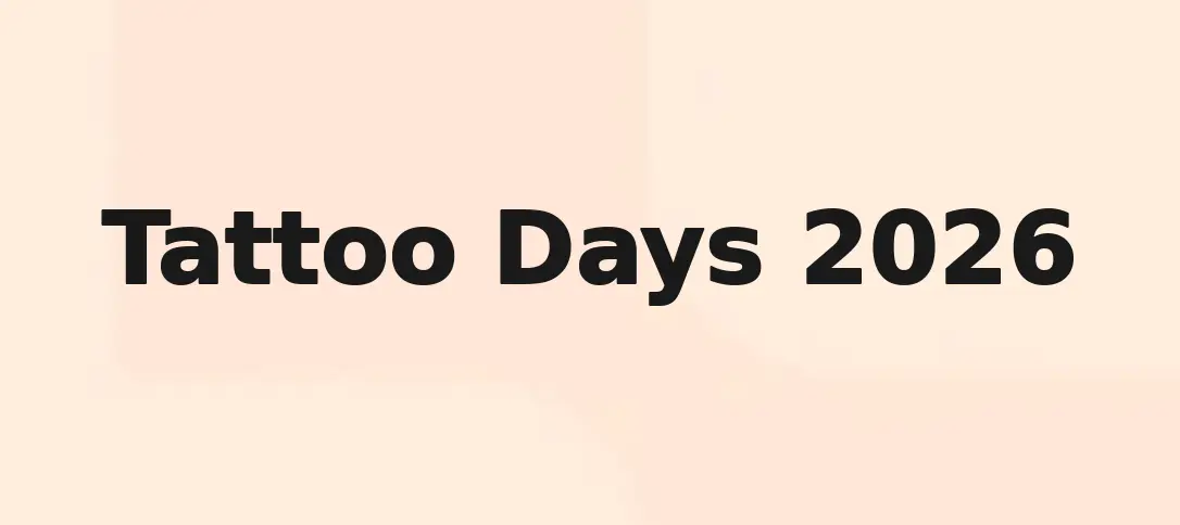 Tattoo Days 2026