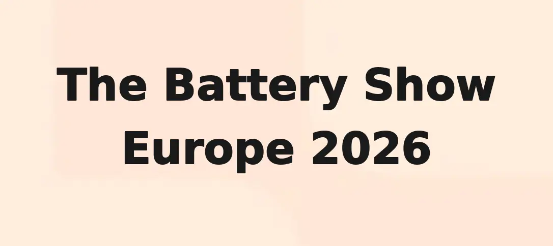 The Battery Show Europe 2026