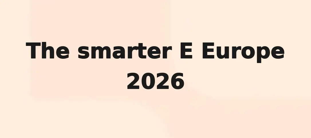 The Smarter E Europe 2026