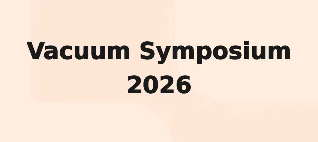 Vacuum Symposium 2026