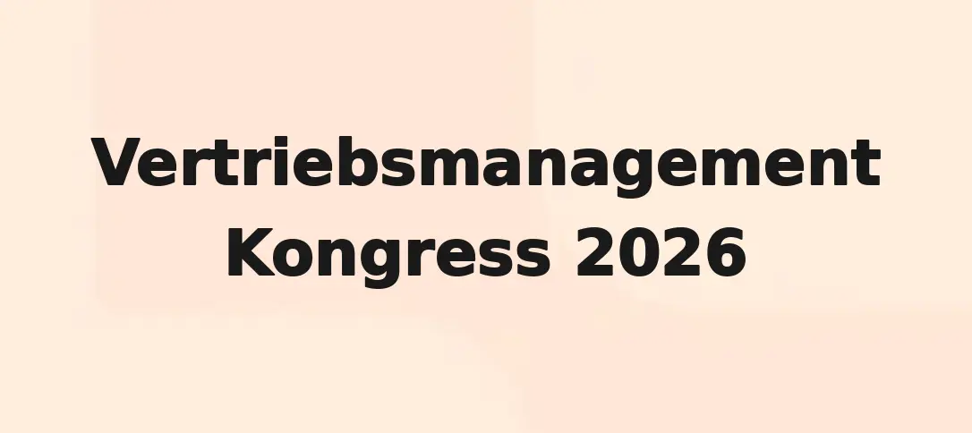 Vertriebsmanagement Kongress 2026