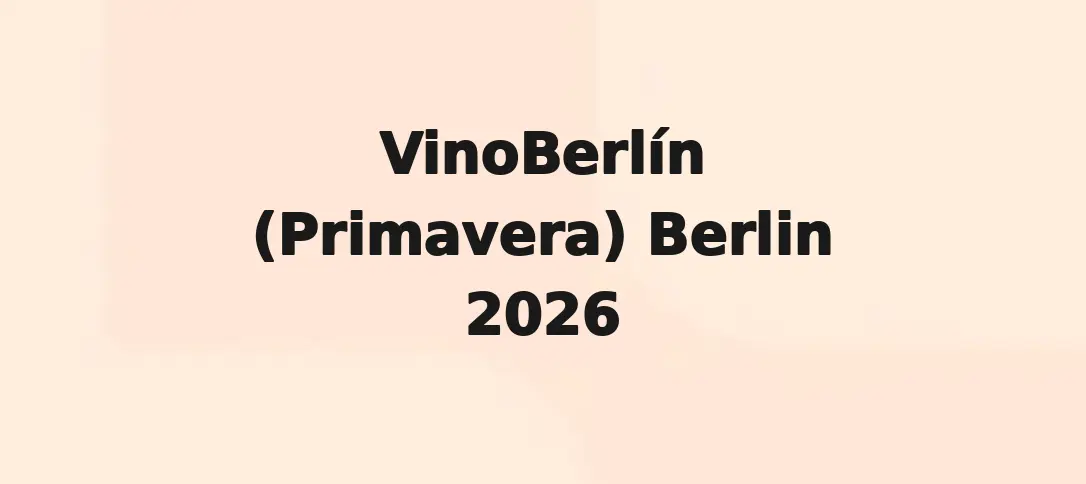 VinoBerlín (Primavera) Berlin 2026