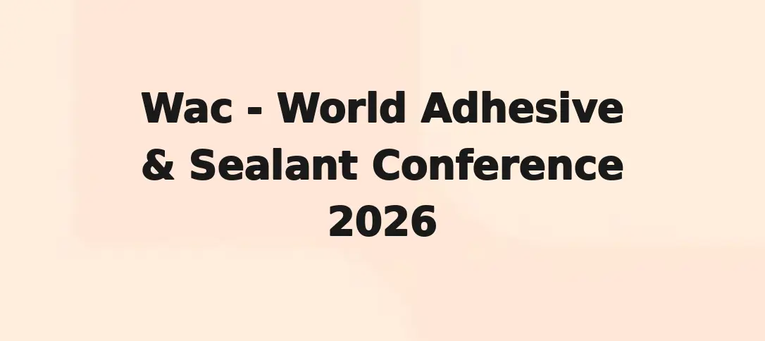 Wac - World Adhesive & Sealant Conference 2026