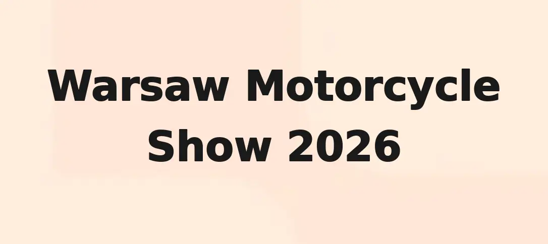 Warsaw Motorcycle Show 2026
