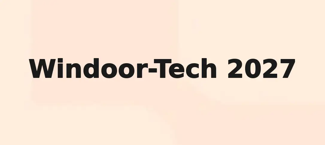 Windoor-Tech 2027