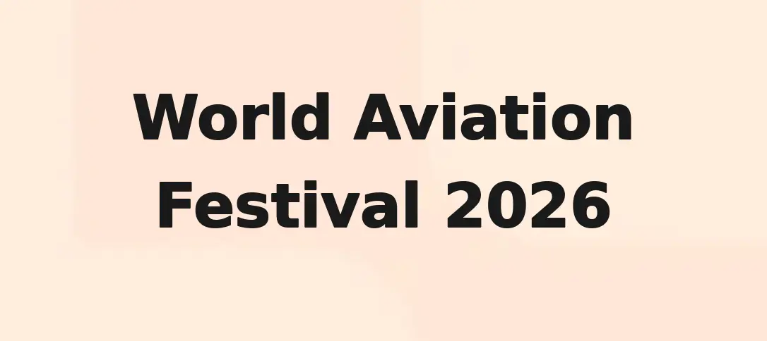 World Aviation Festival 2026
