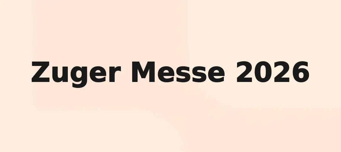 Zuger Messe 2026